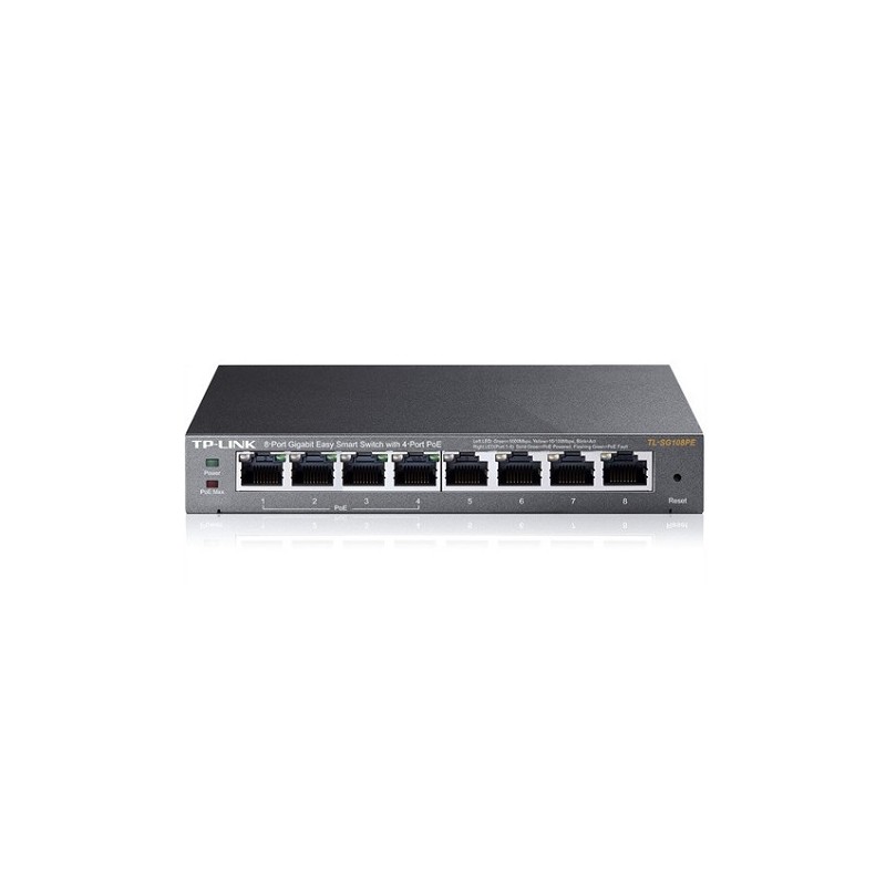 TP-LINK TL-SG108PE 8PORT 10/100/1000 YÖNETİLEBİLİR POE SWITCH
