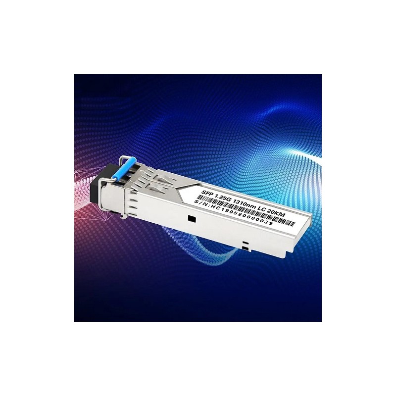 EZCOOL SM-D-0020 SFP SİNGLE MOD SC/LC FİBER GBIC MODÜL (20 KM)