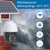 4G SOLAR KAMERA PULNİX PLX-2030 2 MP SİM KARTLI SOLAR PTZ KAMERA V380