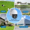 4G SOLAR KAMERA PULNİX PLX-2030 2 MP SİM KARTLI SOLAR PTZ KAMERA V380