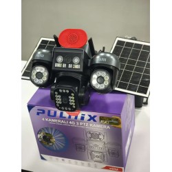 SOLAR 4G KAMERA E-SİM PULNİX PLX-7006 İPC 4 KAMERALI 3 PTZ HİEASY