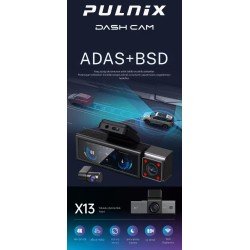 ARAÇ KAMERASI DASH CAM 4K+2K+2K PULNİX PLX-X13