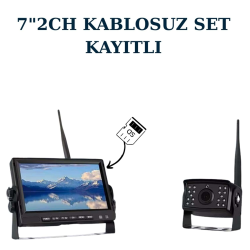 ARAÇ MONİTÖRÜ PULNİX PLX-905 7 İNC QUARD SESLİ HAFIZA KARTLI MONİTÖR