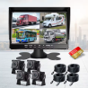 ARAÇ KAMERA SETİ PULNİX PLX-924 4 KANAL 7 İNÇ EKRAN BSD FOKNSİYON