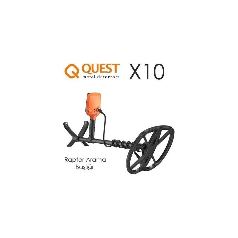 Quest X10 Define Dedektörü - 28 cm Başlıklı