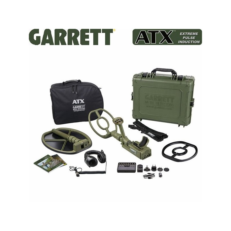 Garrett ATX Deepseeker - 20'' (50 cm) Deepseeker ve 10''x12'' DD Açık Tip Başlıklı