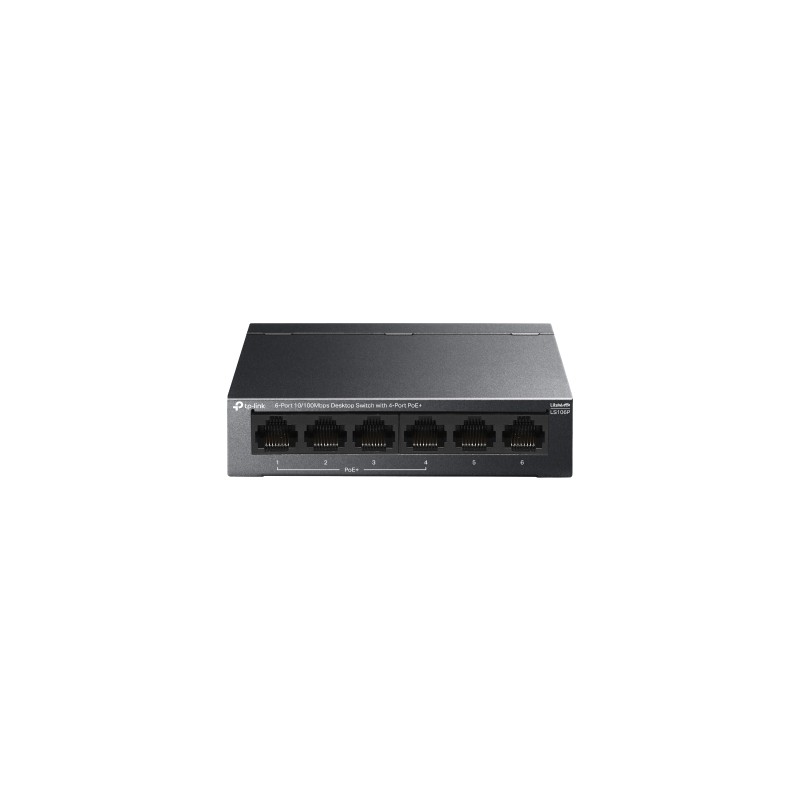 TP-LINK LS106P 6PORT 10/100 YÖNETİLEMEZ POE SWITCH