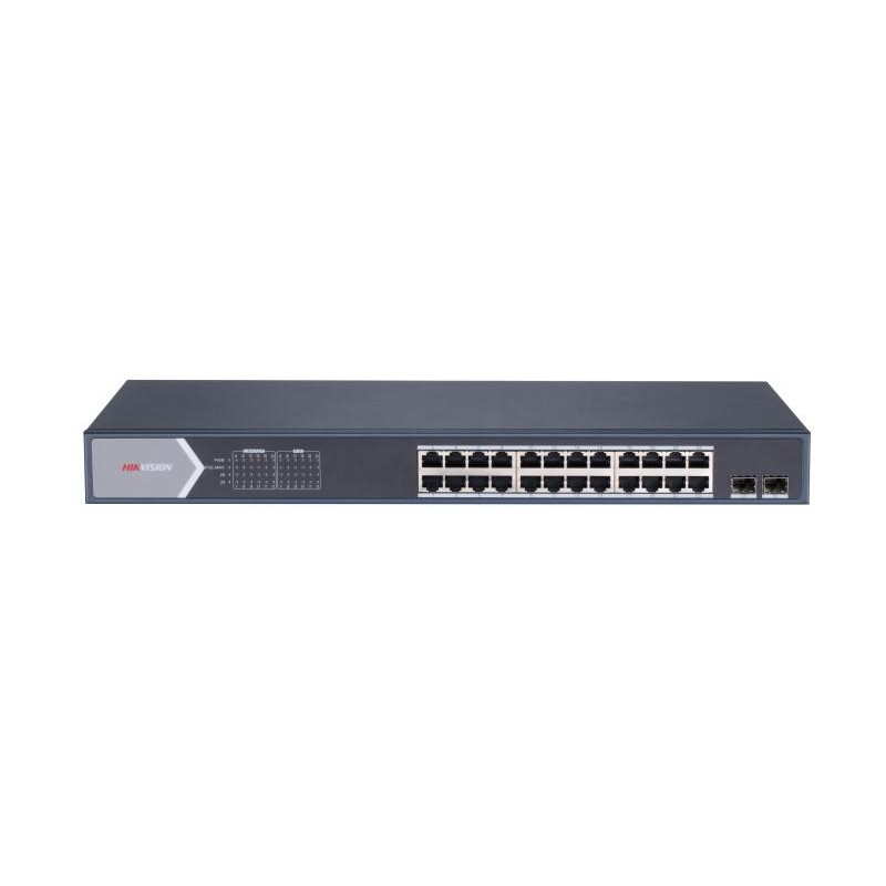 HIKVISION DS-3E1526P-SI 24XGE+2XGE/SFP FULL GİGABİT YÖNETİLEBİLR 370W POE SWİTCH
