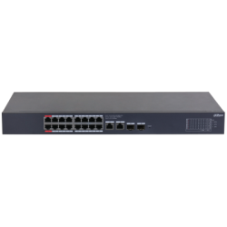 DAHUA CS4220-16GT-135 16 PORT 16XGE-2XGE-2XGE/SFP YÖNETİLEBİLİR GİGABİT 135W POE SWİTCH
