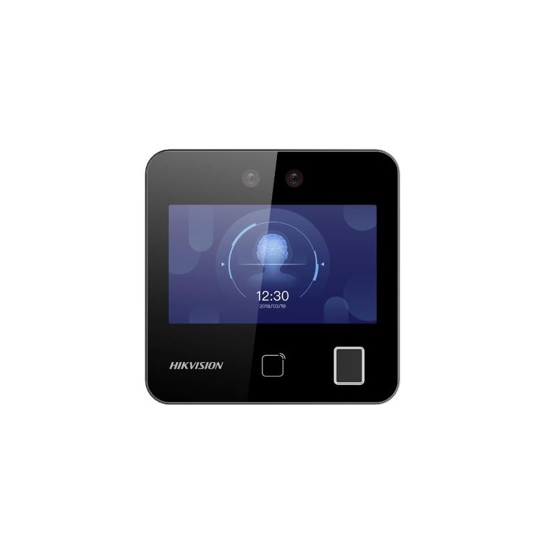 HIKVISION DS-K1T343MFWX-V2 4.3" DOKUNMATİK EKRAN (KART / PARMAK İZİ / YÜZ TANIMA) BAĞIMSIZ  KONTROL ÜNİTESİ