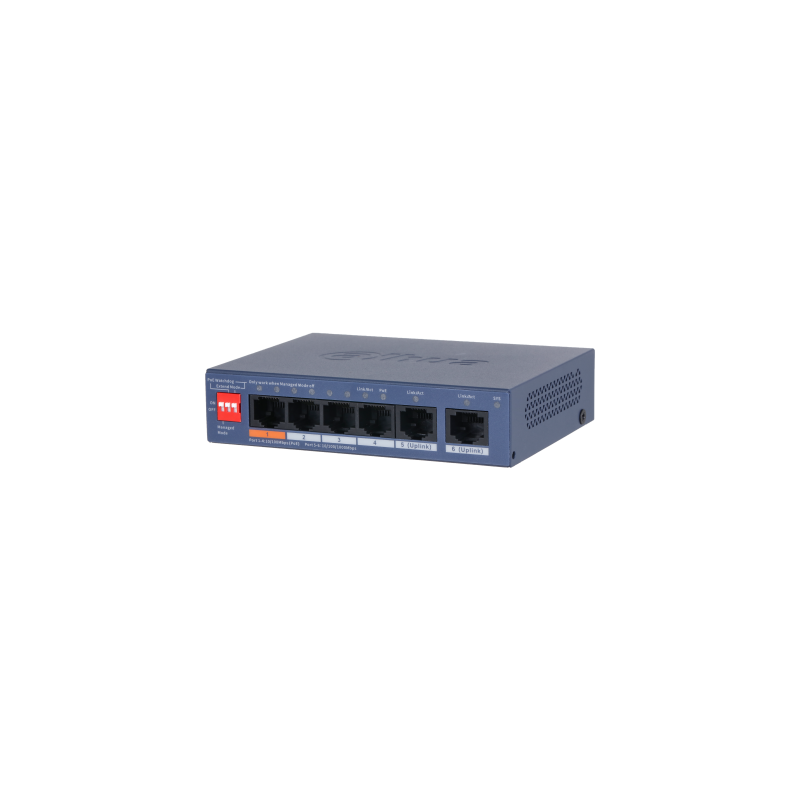 DAHUA CS4006-4ET2GT-60 4XFE-2XGE POE YÖNETİLEBİLİR SWİTCH