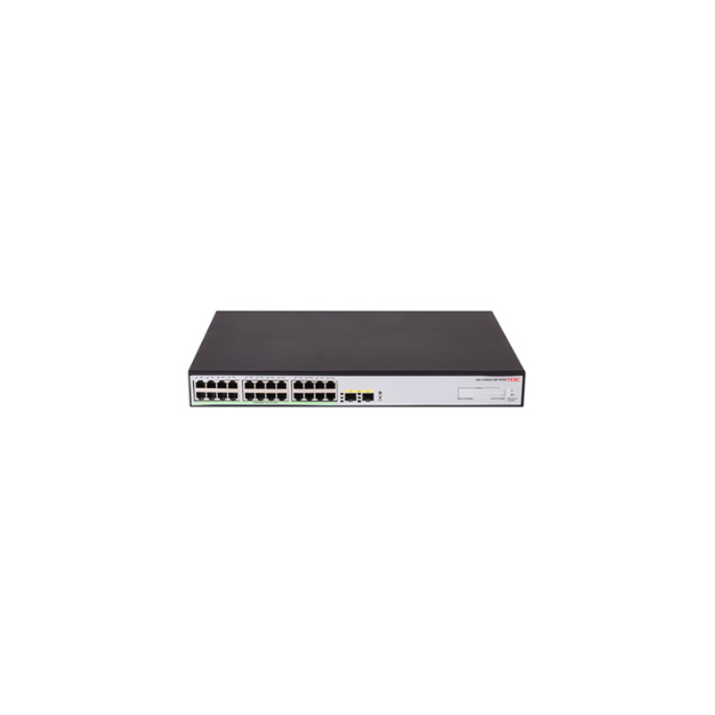 H3C S1600V2-26P-HPWR 24 PORT 10/100/1000 +2SFP 370W POE YÖNETİLEBİLİR  POE SWİTCH