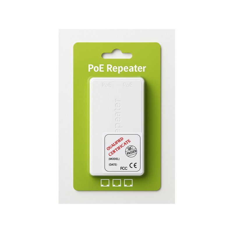 EZCOOL EZ-102JL 1 GİRİŞ 2 ÇIKIŞ POE REPEATER (ÇOKLAYICI)