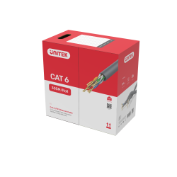 UNITEK CAT6 UTP 305M BAKIR KABLO 23AWG (Y-C876AGY)