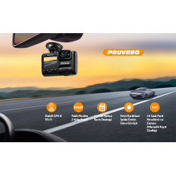 PRUVEEO D30 WI-FI 4K ARAC KAMERASI
