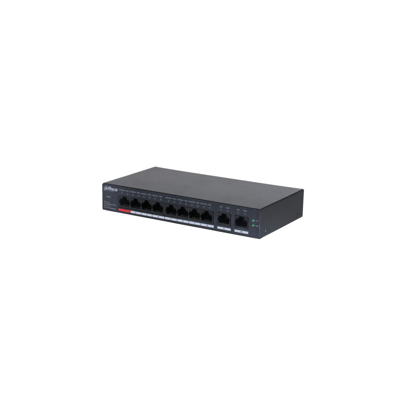 DAHUA CS4010-8ET-110 8xFE-2xGE BULUT YÖNETİLEBİLİR 110W POE SWİTCH