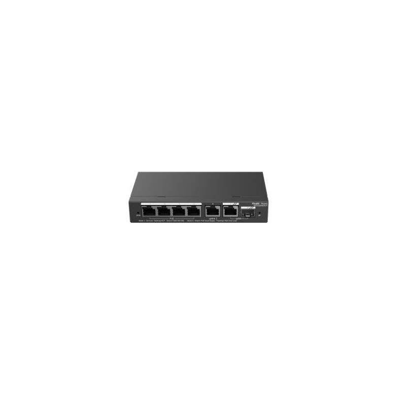 RUİJİE-REYEE RG-ES206GS-P 4XGE-2XGE GİGABİT 54W SMART POE SWİTCH