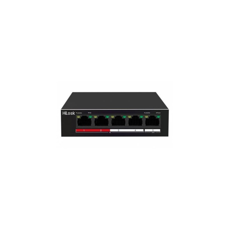 HILOOK NS-0105P-35(B)(O-STD) 4XFE+1XFE UPLINK YÖNETİLEMEZ 35W POE SWİTCH