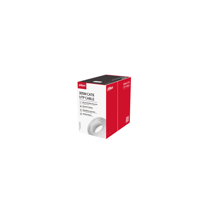 DAHUA PFM920I-6UN-C UTP (TURUNCU) CAT6 305M BAKIR KABLO