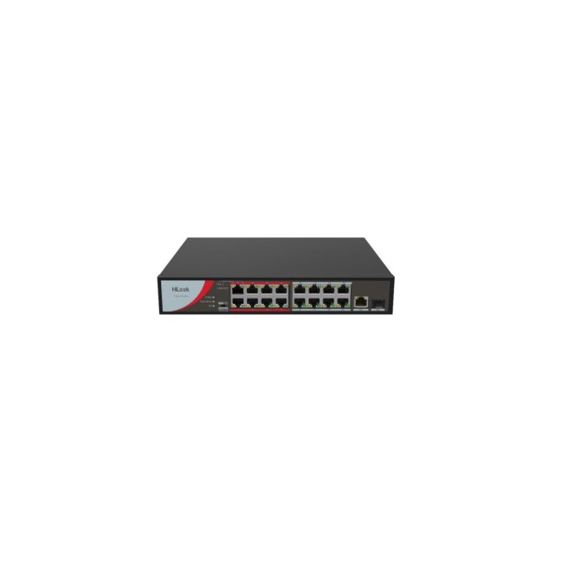 HILOOK NS-0318P-130(B) 16XFE+1xGE+1xGE/SFP YONETİLEMEZ 130W POE SWİTCH