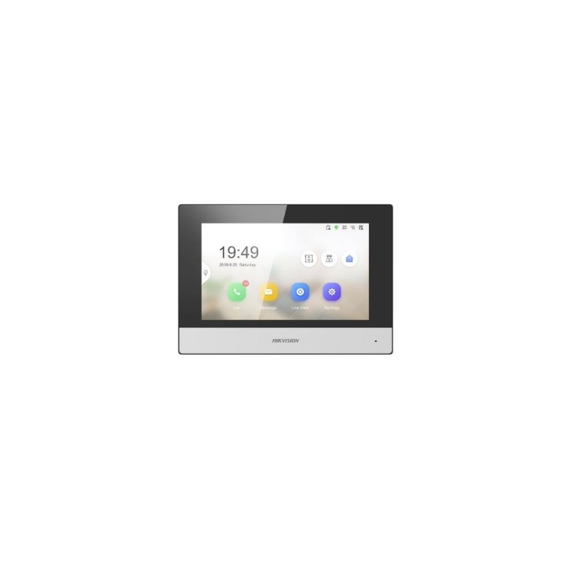 HIKVISION DS-KH6320-WTE1 7" DOKUNMATIK EKRAN IP İÇ UNİTE