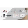 HIKVISION DS-KH6320-WTE1 7" DOKUNMATIK EKRAN IP İÇ UNİTE