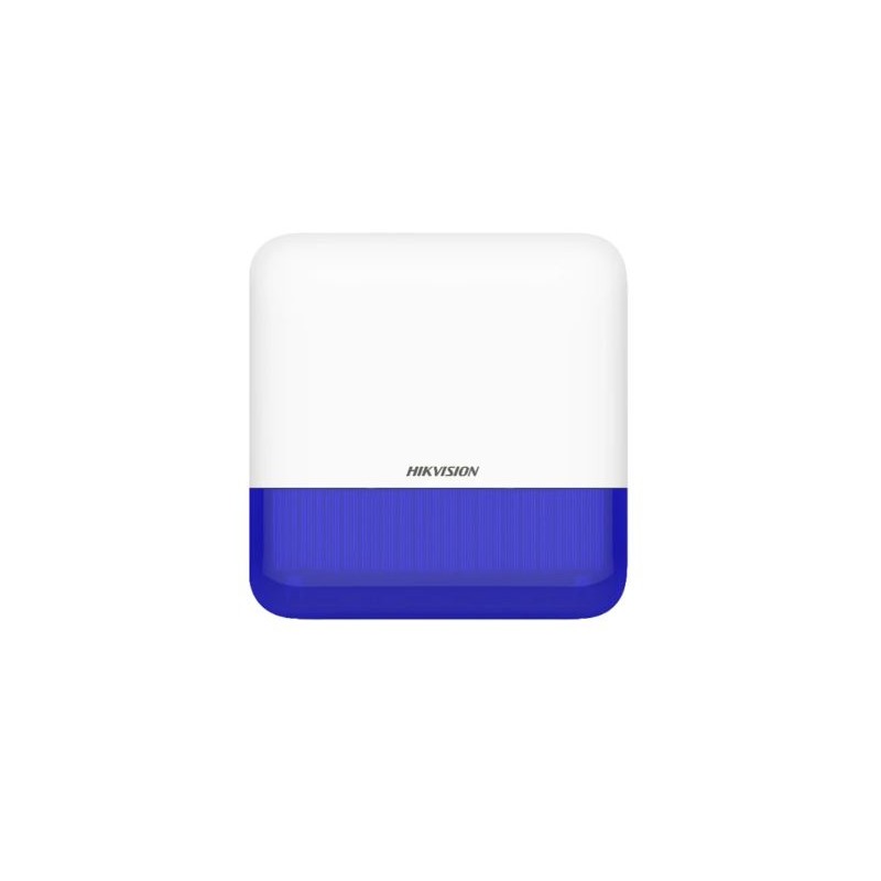 HIKVISION DS-PS1-E-WE HARICI TIP KABLOSUZ ALARM SİRENİ (MAVİ)