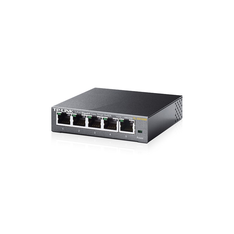 TP-LINK TL-SG105E 5PORT 10/100/1000 YÖNETİLEBİLİR SWITCH