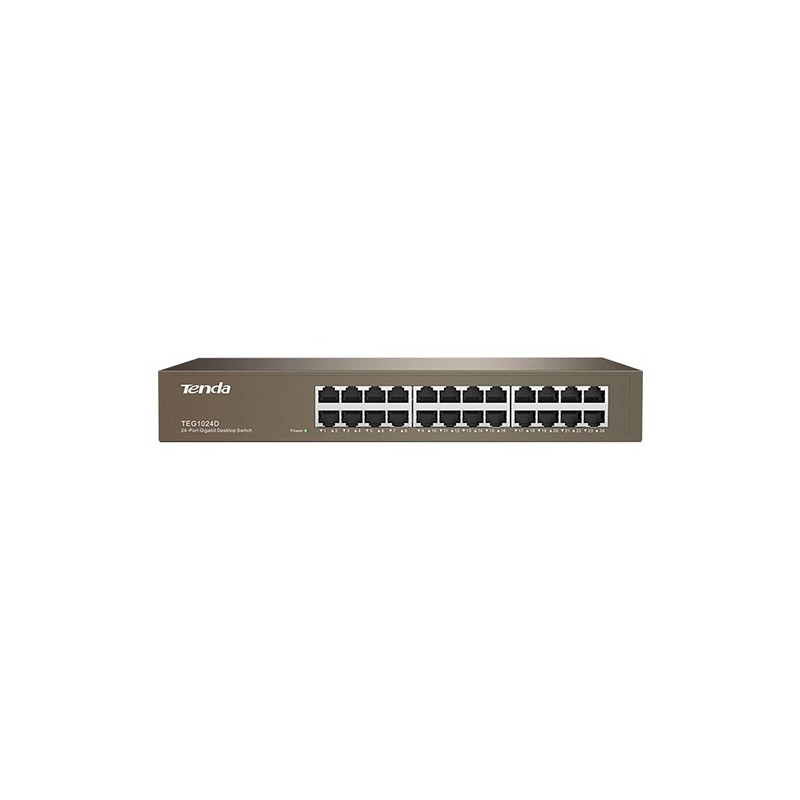 TENDA TEG1024D 24PORT 10/100/1000 YÖNETİLEMEZ SWITCH