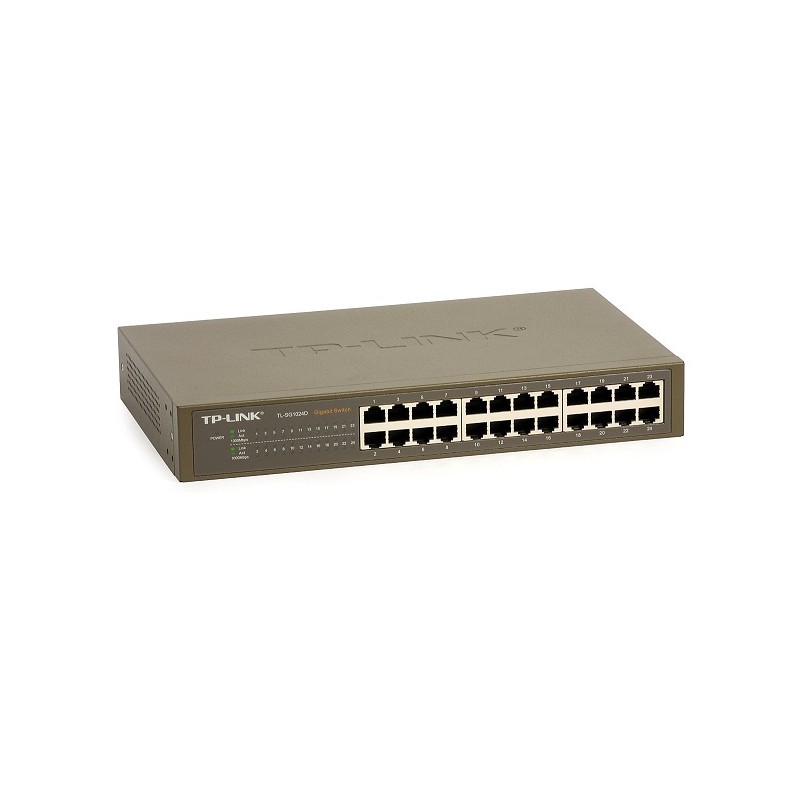TP-LINK TL-SG1024D 24PORT 10/100/1000 YÖNETİLEMEZ SWITCH