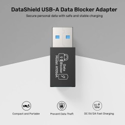UNITEK DATASHIELD USB-A VERI ENGELLEYICI ADAPTOR (A1056ABK01)