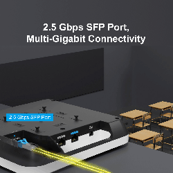 RUIJIE-REYEE RG-AP820-L V3 2 PORT 2.4+5GHZ POE ACCESS POİNT