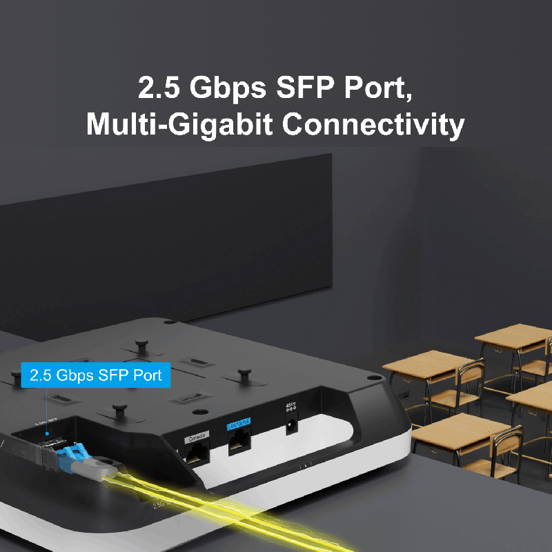 RUIJIE-REYEE RG-AP820-L V3 2 PORT 2.4+5GHZ POE ACCESS POİNT