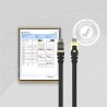 UNITEK CAT7 PATCH KABLO 3MT FLAT (C1897BK-3M)