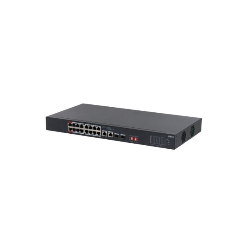 DAHUA DH-S3218-16ET-135 16 PORT 16XFE-2XGE-2XGE/SFP 135W POE SWİTCH