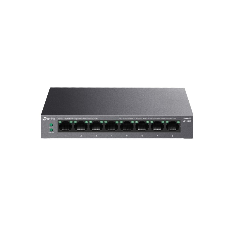TP-LINK LS108GP 8PORT GIGABIT DESKTOP SWITCH